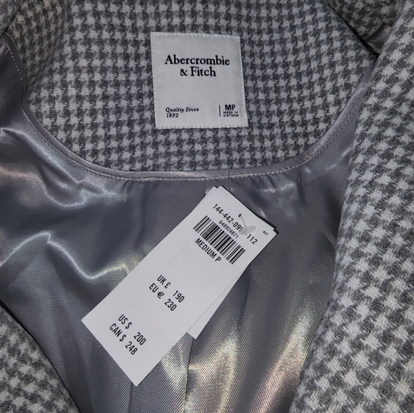 💥Sale💥Abercrombie & Fitch Blazer NWT - Picture 4 of 8